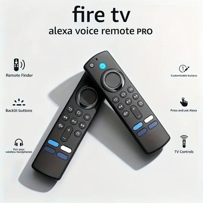 Alexa Voice Remote 6.0 for Fire TV Stick 4K, Backlit Buttons, Compact Design, Universal Smart Home Control