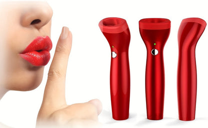Lip Plumper Electric USB Charging, Silicone Lip Beauty Tool for Fuller Charming Lips for Bath Time, Home Spa and Personal Care