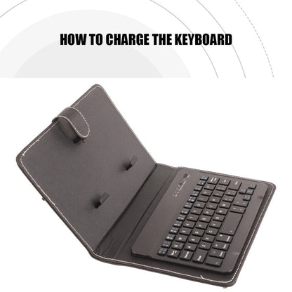 Collapsible Bluetooth Keyboard with Built-In Phone Stand, Wireless Portable Keyboard for Smartphones Tablets Laptops