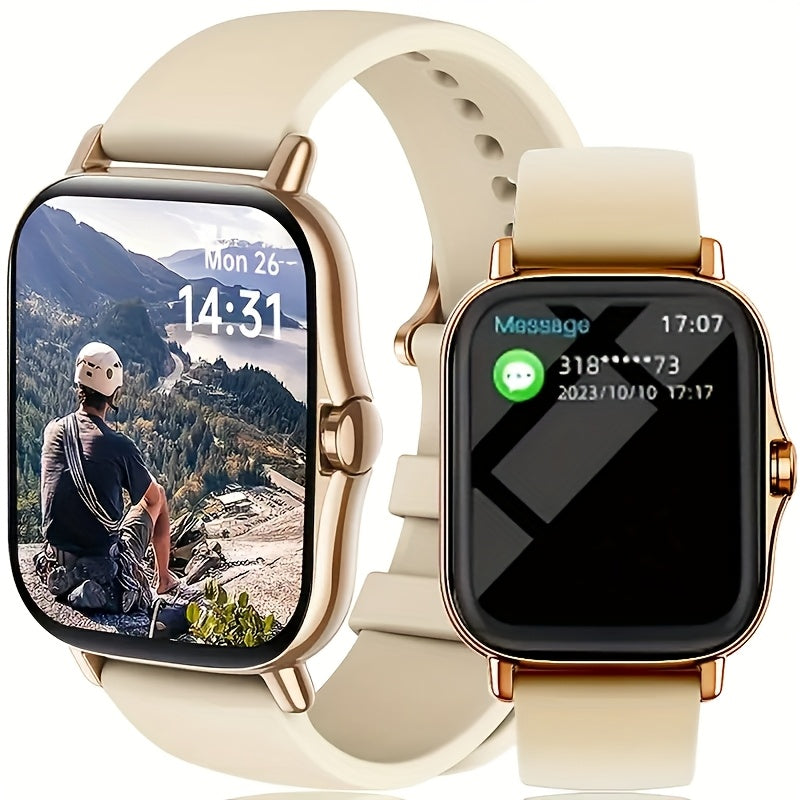 Smartwatch Bluetooth Calling with 1.83" Full Touch Screen, Multiple Sport Modes, Music Control & Sedentary Reminder – Fitness Tracker