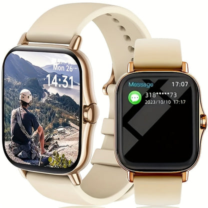 Smartwatch Bluetooth Calling with 1.83" Full Touch Screen, Multiple Sport Modes, Music Control & Sedentary Reminder – Fitness Tracker