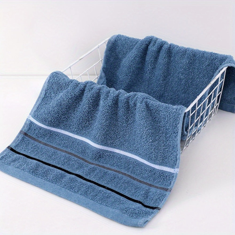 Washcloths 2 Pack Premium Soft Absorbent 102GSM Knit Fabric Face Towels Quick Dry Multipurpose Bath Washcloths for Body Face Kitchen Random