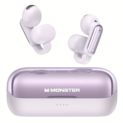 Open-Back Clip-On Wireless Earbuds Environmental Noise Cancellation Touch Control Wireless for an Everyday Personal Care Routine