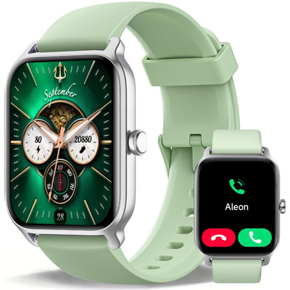 Smartwatch with Built-in Alexa FAWEIO 1.8" HD Touch Screen, Bluetooth Calling, 100+ Sport Modes, Fitness Tracker Heart Rate Sleep