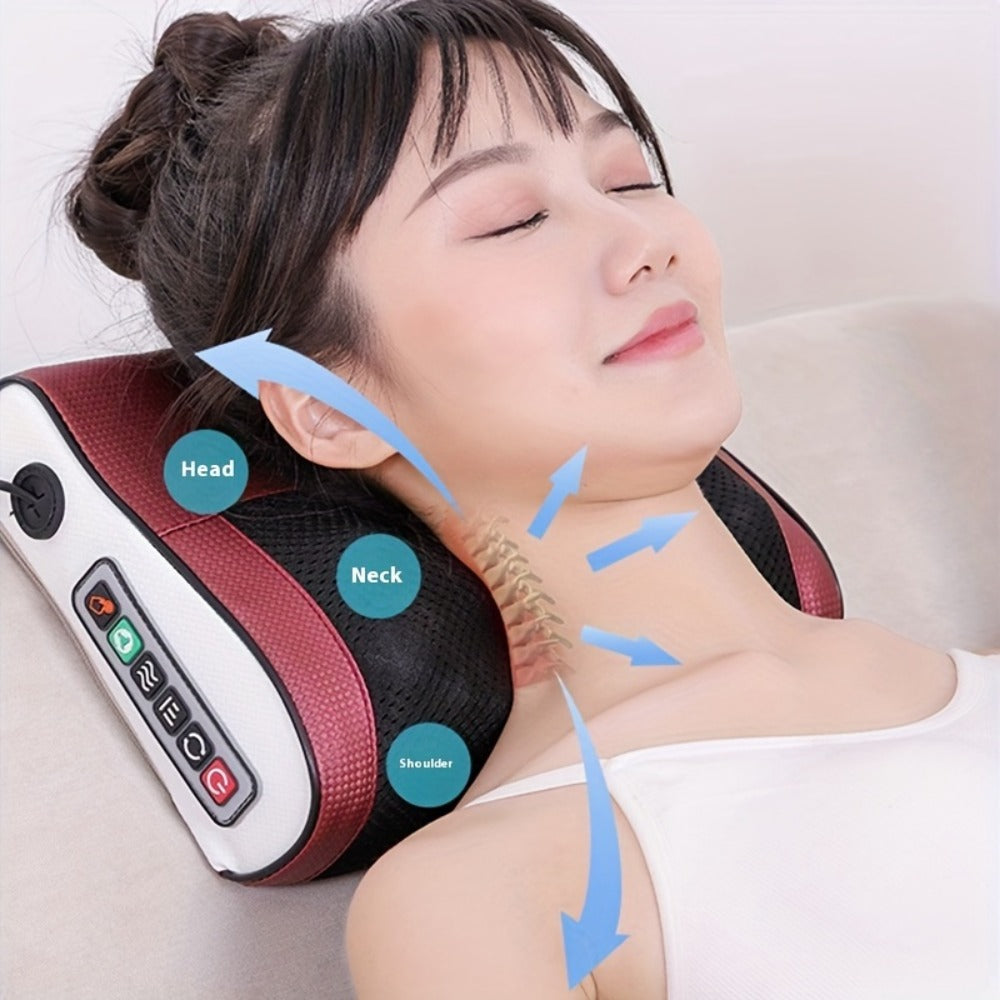 Electric Massager for Neck, Shoulder, Back & Foot – Deep Tissue Kneading Point Massage, Cordless Handheld Body Massager