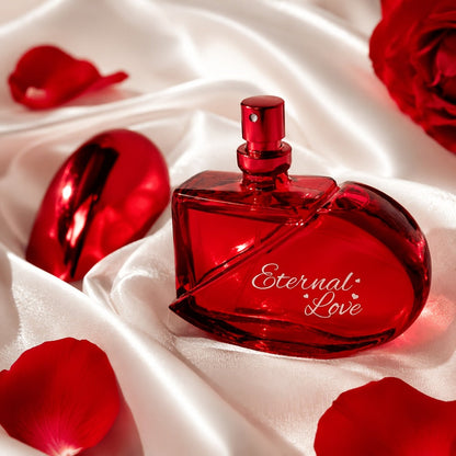 Perfume for Women Love Floral EDP in Sculptural Red Bottle with Fresh Romantic Scent Profile