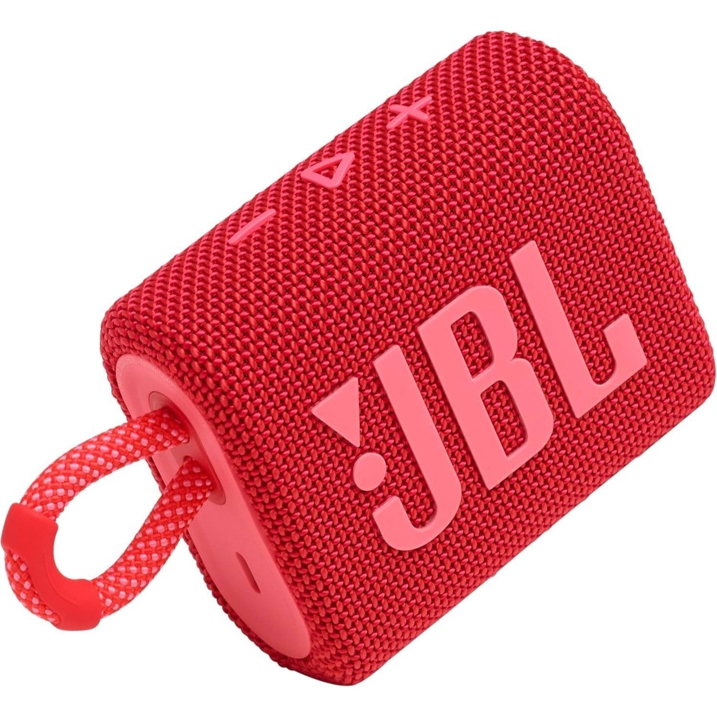 Bluetooth Speaker JBL Go 3 with IP67 Rating, USB-C Charging, Carry Loop, Five-Hour Runtime and Four Colors