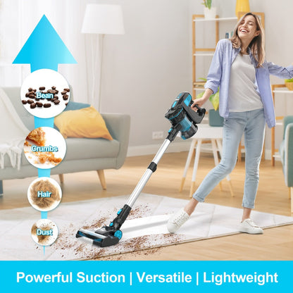 Handheld Vacuum Cleaner Cordless 29KPA Strong Suction for Pet Hair for Entryways, Bedrooms and Living Spaces