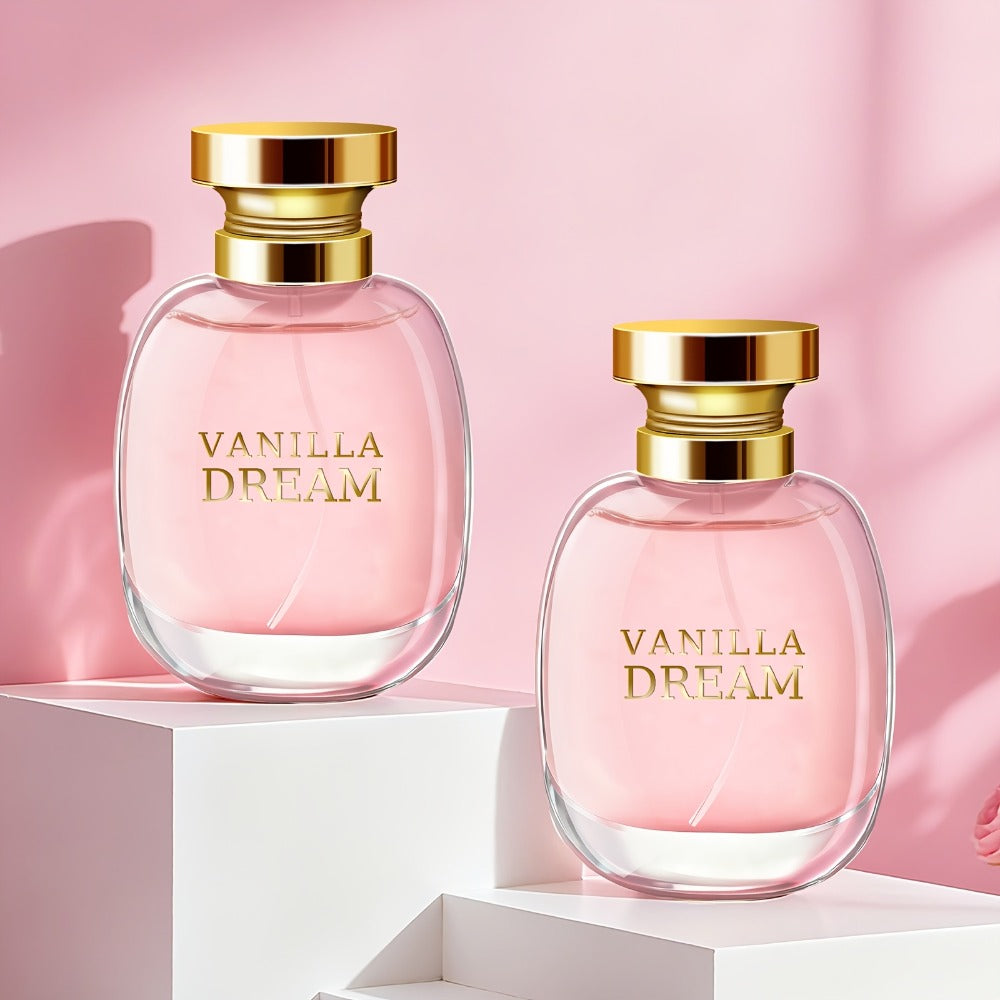Perfume for Women Two-Pack of 100ml EDP Sprays with Rose, Chamomile, Lemon, Lily, Violet, Musk and Wood