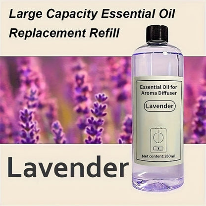 Essential Oil Refill for Diffusers - Floral & Fresh Aroma Supplement Pack, Anti-Overflow, Large