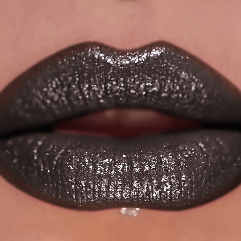 Lip Gloss Set by Pudaier with Matching Lip Liner, Glitter Finish and 10 Retained Color Pairings
