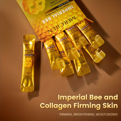 Propolis Face Mask 3 Boxes - Royal Jelly Hyaluronic Acid Niacinamide Squalane Deeply Sheet Mask