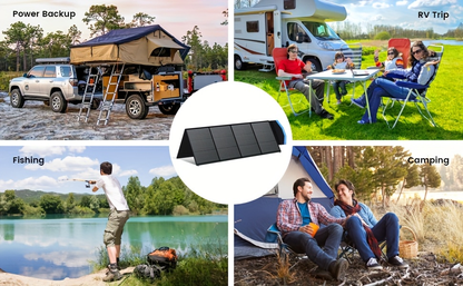 Monocrystalline High Power Solar Panel, 400W/200W/100W Portable Solar Panel, Foldable Solar Blanket