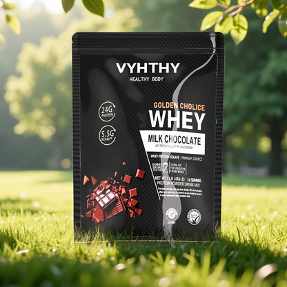 Whey Protein Powder Isolated & Hydrolyzed Blend with BCAAs, Low Carb Sports Nutrition Shake for Women