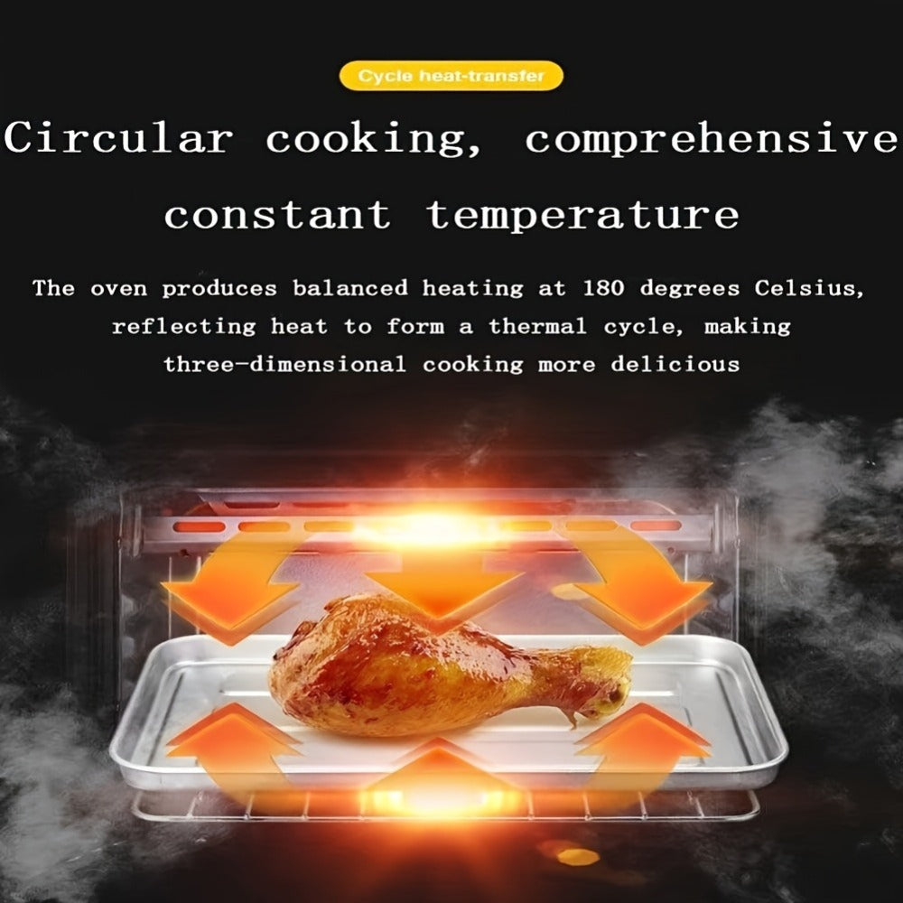 3-in-1 Breakfast Station Maker - Coffee Maker + Toaster + Frying Pan Combo, One-Touch Timing Fast Cooking