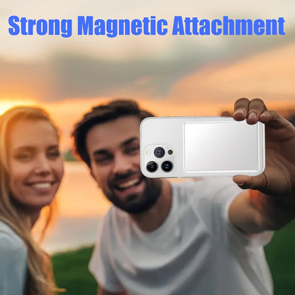 19W Fast Wireless Charging Power Bank 5000mAh Magnetic, High-Speed Mobile Charger with MagSafe-Compatible Snap-On Design