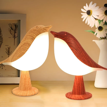 Magpie Bird Desk Lamp 2 Pack 16 Color Dimmable Cordless Night Light USB Charging Touch for Entryways, Bedrooms and Living Spaces