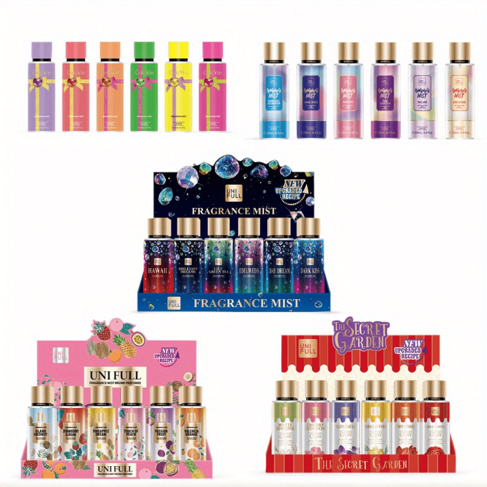 Scented Hair & Body Mist for Women 8oz – Long-Lasting Perfume Spray, Lightweight Non-Greasy Fragrance Mist for Dates, Parties & Daily Wear