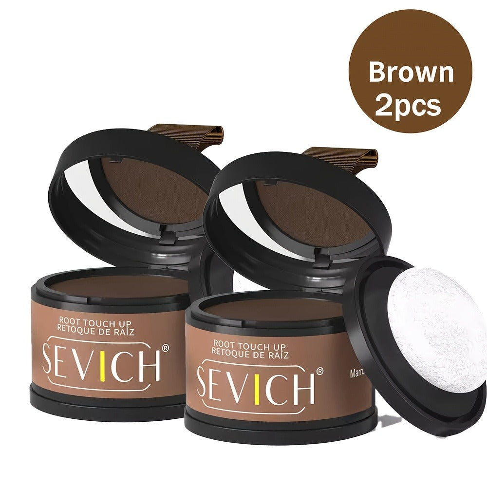 Root Touch Up Hair Powder for Thinning Hair & Gray Roots – Instant Hairline Concealer Shadow Topper, Long-Lasting Resistant Formula