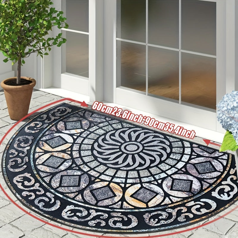 Outdoor Door Mat Welcome Mat for Front Door Entrance Patio Porch, Durable Low-Profile Rug, Multiple Colors & Sizes