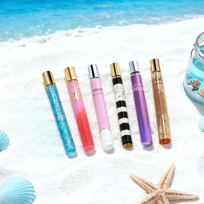 Women's Perfume Set Travel Size - 6 Piece Eau de Parfum Collection, Designer Fragrance Sampler Gift Set for Her
