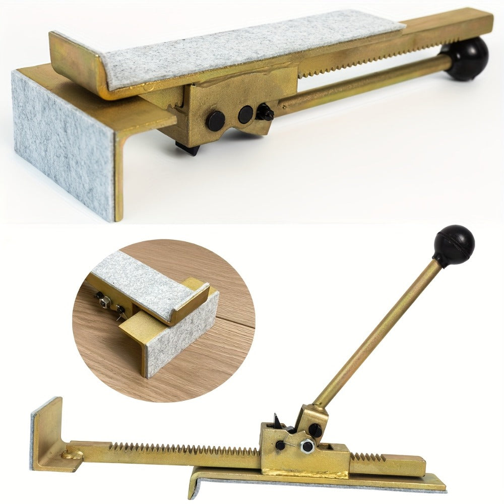 Hardwood Flooring Jack & Positioning Tool for Installing & Straightening Hardwood Floors – Professional Floor Installation Tool for Tongue