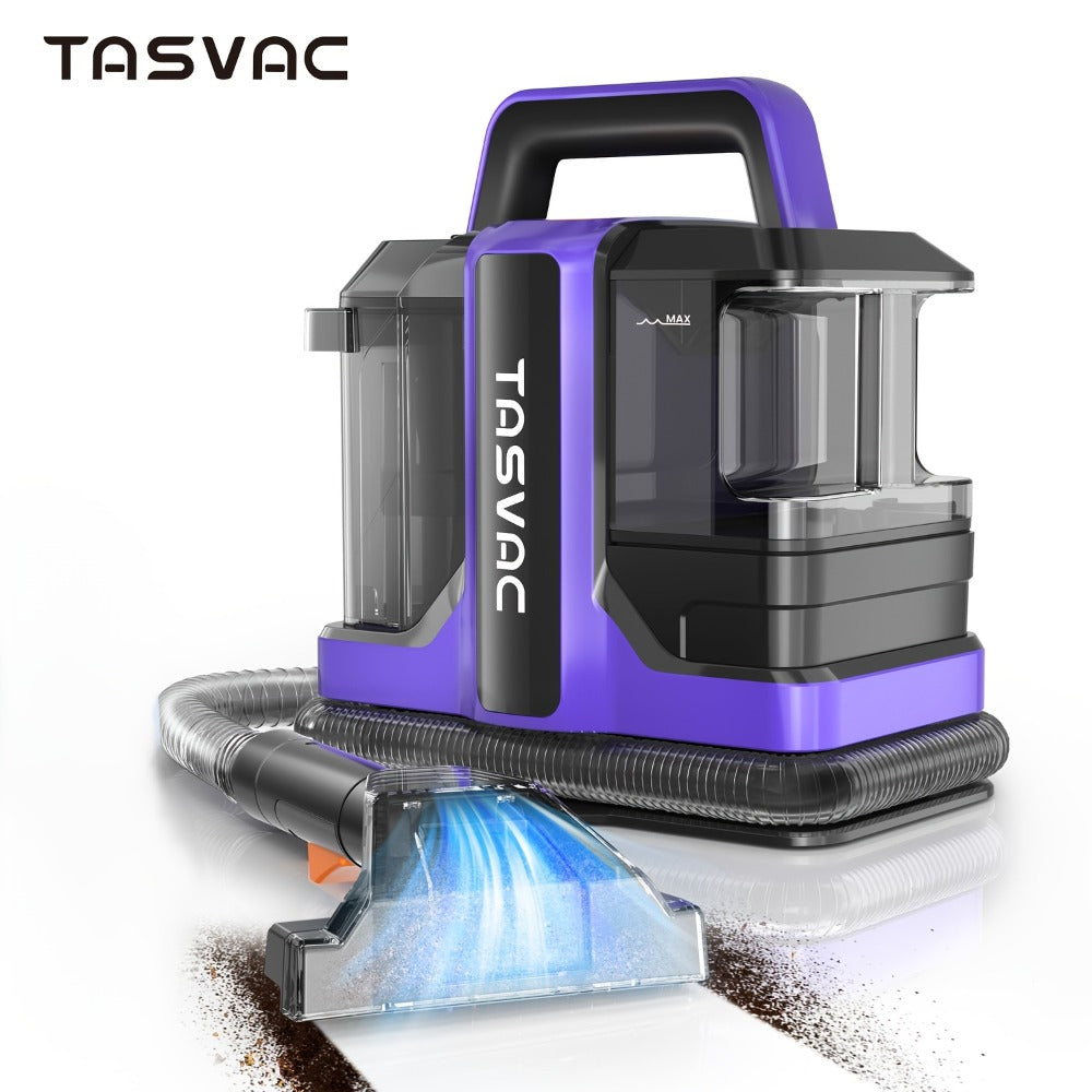 Portable Spot Cleaner for Carpet & Upholstery, Dual Brush Power Suction Stain Remover with Multifunctional Tools