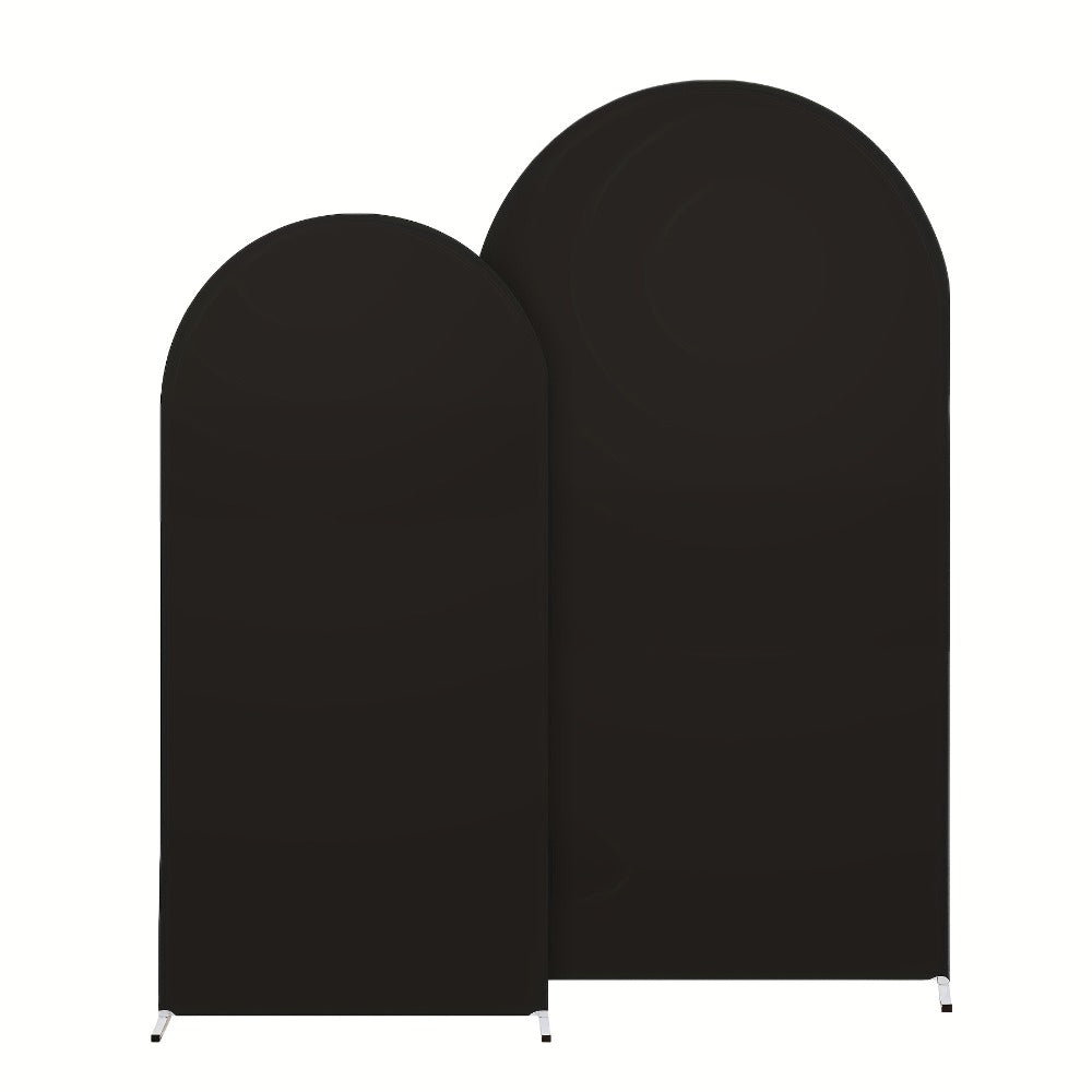 Wedding Arch Cover 2pcs Stretchable Wrinkle-Free Polyester Tight-Fit Arch Banner Covers for an Everyday Personal Care Routine