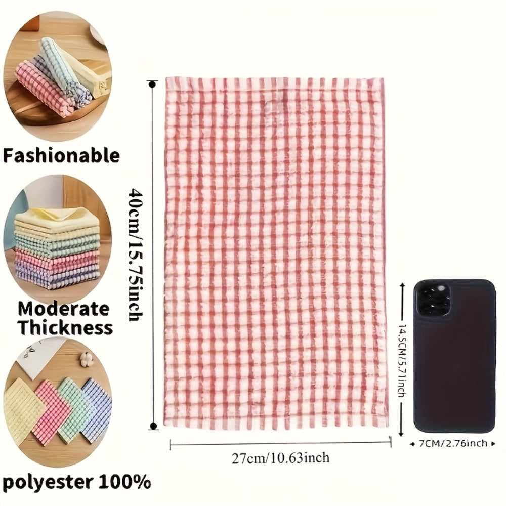 Highly Absorbent Cleaning Cloths Dish Towels – Reusable Kitchen Dishcloths, Quick-Dry Multi-Purpose Napkins & Tea Towels for Kitchen
