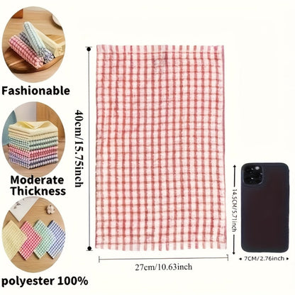 Highly Absorbent Cleaning Cloths Dish Towels – Reusable Kitchen Dishcloths, Quick-Dry Multi-Purpose Napkins & Tea Towels for Kitchen