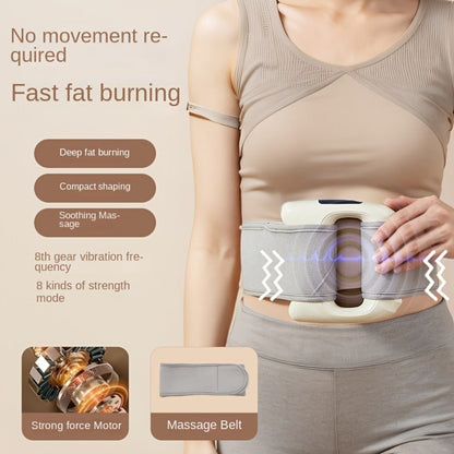 Dual Motor Electric Fascia Ring with Massage Belt – 8 High-Frequency Vibration Modes, Type-C Rechargeable Large Battery, Ergonomic Grip