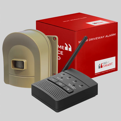 Driveway Alarm Wireless Sensor System 1/2 Mile Range, Motion Sensor Detector for Home, Mailbox & Perimeter Security