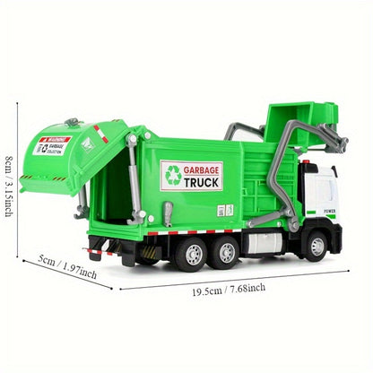 Garbage Truck Toy with 4 Trash Bins Lights & Sound with the Listed Color, Size or Set Options for Everyday Use