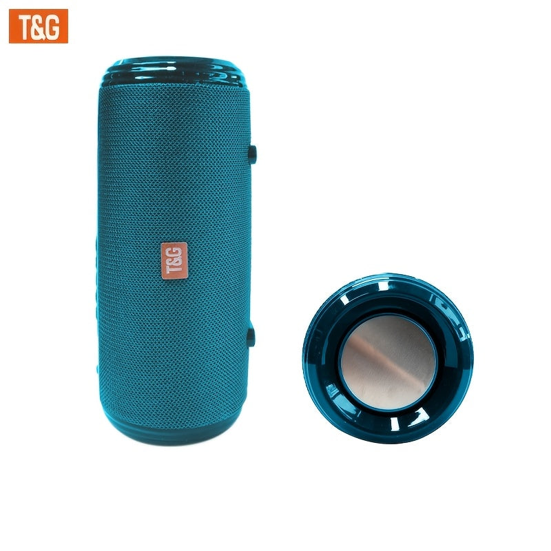 TG537 Portable Bluetooth Speaker with TWS Stereo Pairing, Hands-Free Calling, TF Card & USB Playback