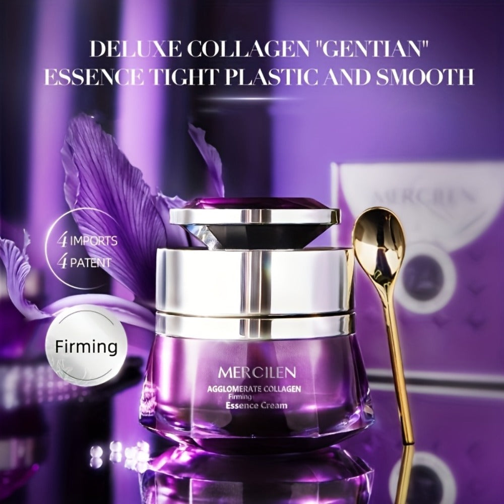 Niacinamide Hyaluronic Acid Gel with Collagen & Glycerin, Deep Face Cream for Dry & All Skin Types