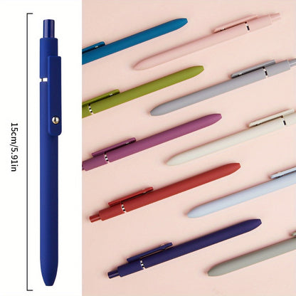 Gel Pen Set 25-Pack – 5 Multicolor Pens + 20 Black Refills 0.5mm Fine Point Quick-Drying Smooth Writing No Feather Ink for Office School