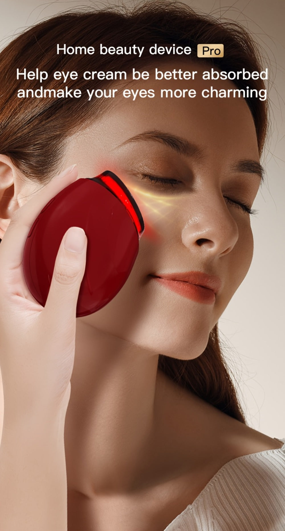Handheld Beauty Device 3-in-1 Skincare Modes - USB Rechargeable Facial Care Tool with Color Light Therapy