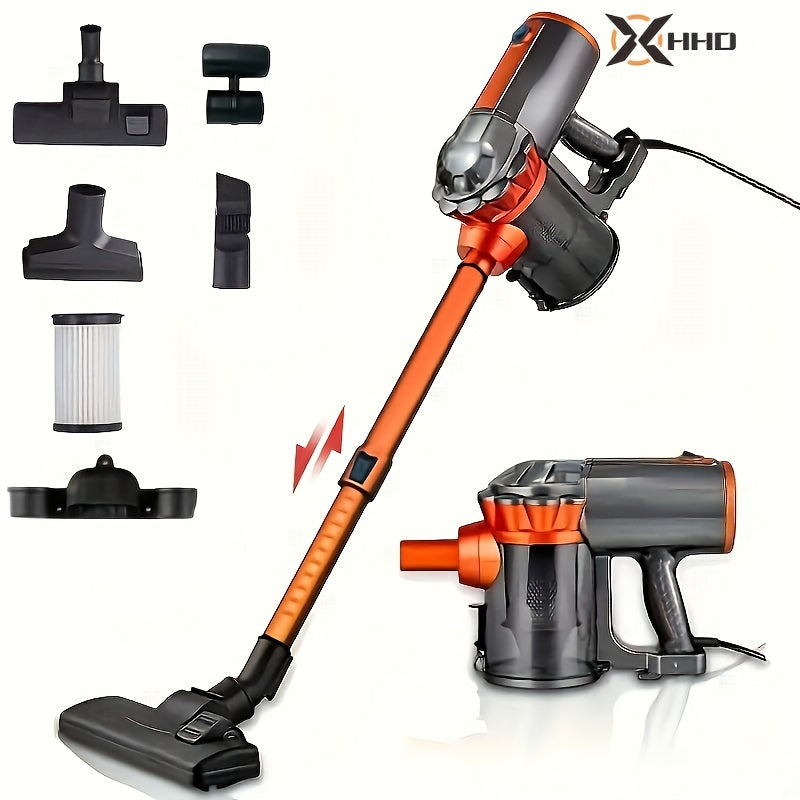 600W 4-in-1 Handheld Stick Vacuum Cleaner 20Kpa Strong Suction Low Noise Design - Portable for Pet Hair