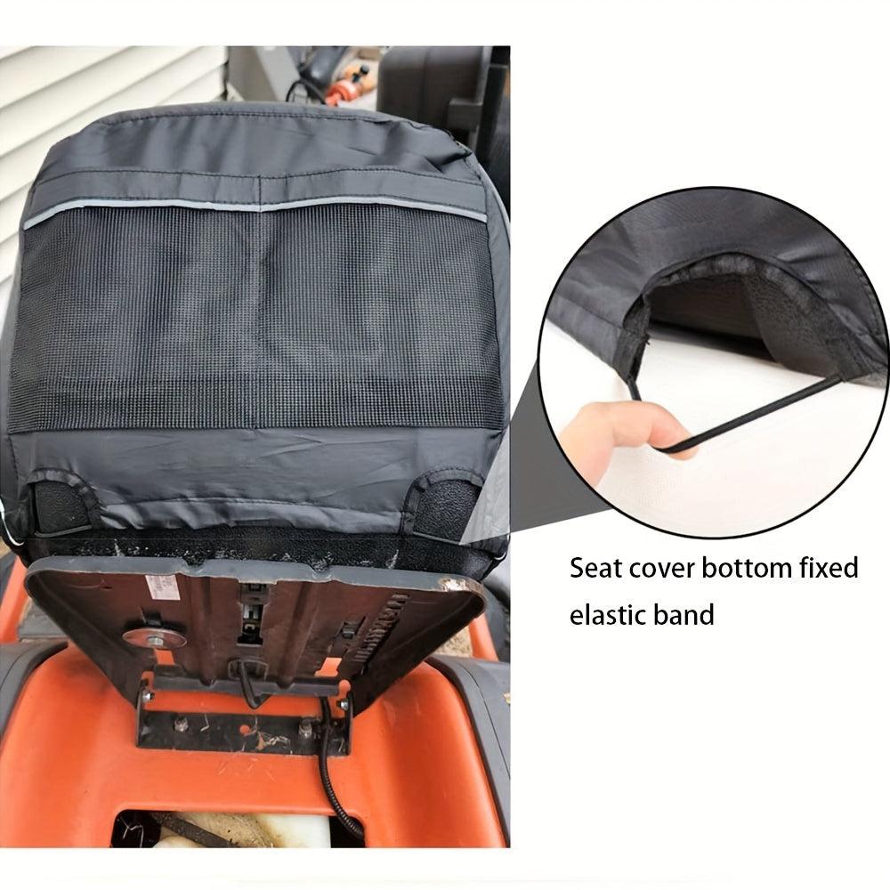 Lawn Mower Seat Cover, Riding Mower Tractor Garden Outdoor for Garden, Patio and Yard Use, with Listed Configuration