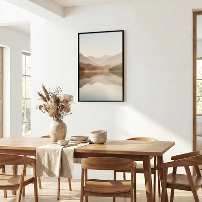 Three-Piece 16 x 24-Inch Poster Frame Set in Black, Golden or Natural Finish for Vertical or Horizontal Walls