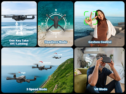 GPS Follow Me Drone Under 250g 4.5 Inch LCD Screen Camera Drone Auto Return with the Listed Color, Size or Set Options for Everyday Use