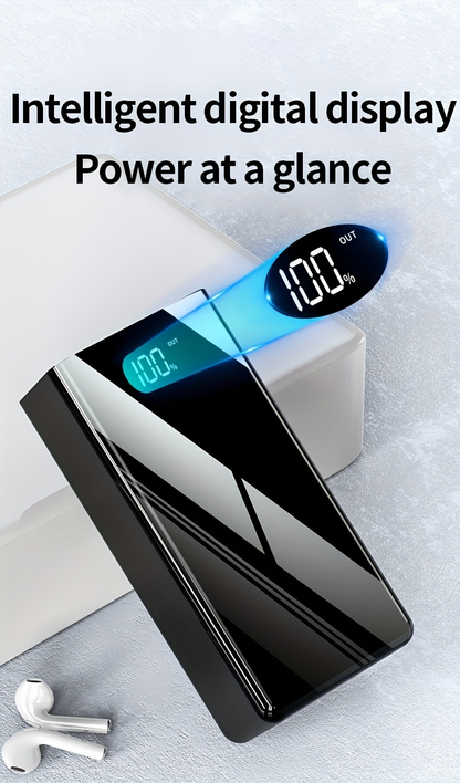 Portable Charger 50000mAh Large Power Bank LED Light Power Display Multi-Port USB-C Micro for an Everyday Personal Care Routine