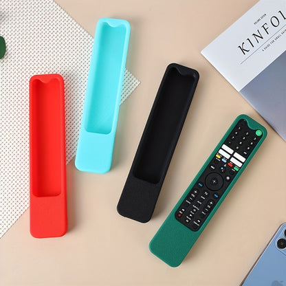 Glow in the Dark TV Remote Silicone Case Universal with Lanyard – Anti-Slip Protective Cover, Remote Holder for Most TV Remotes