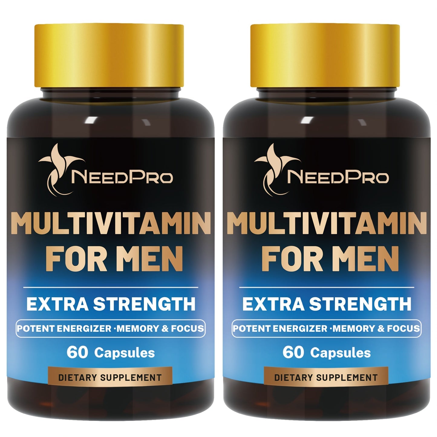 Dietary Supplement Men’s Multivitamin Capsules with Vitamins A, C, D, B6, B12, Zinc, Biotin and Folate