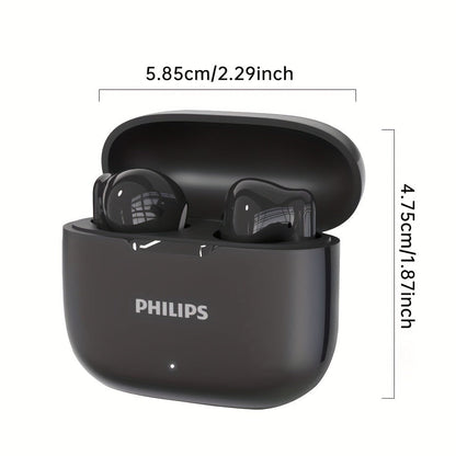 Wireless Earbuds Philips TAT1220 Bluetooth 6.0 with ANC, Touch Controls, Type-C Case and Two Colors
