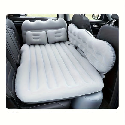 SUV Back-Seat Inflatable Mattress with Electric Pump, Storage Bag and Repair Kit in Four Colors