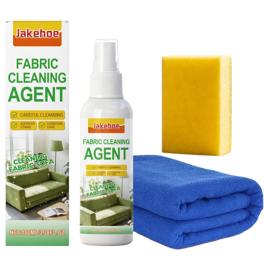 Sofa Cleaner Spray Fabric Stain Remover for Couch Car Interior Upholstery Safe Quick-Drying for Entryways, Bedrooms and Living Spaces