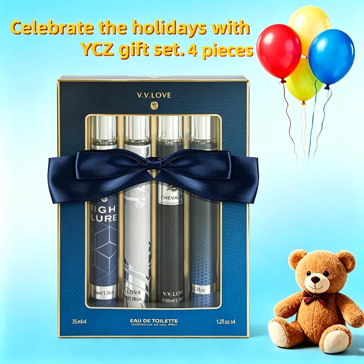 Men's Cologne & Fragrance Gift Set Options, 1.7 fl oz Woody Aromatic Spray for Daily Wear, Parties