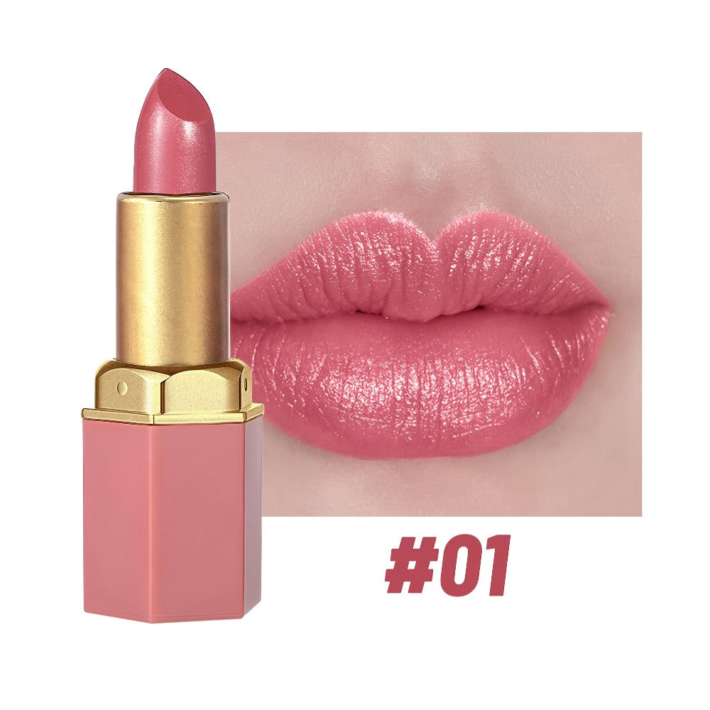 Cream Lipstick Set 6 Colors Long-Lasting Moisturizing – Smooth Creamy Finish Lip Color for All Skin Tones Everyday Party Holiday Makeup Gift