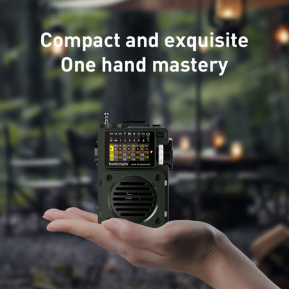 Shortwave Radio Bluetooth Speaker HRD-700 with FM MW SW WB NOAA Weather Alerts, MicroSD, ATS Presets